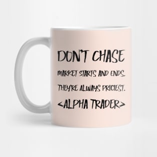 Smart Trading Quote: Market Timing Trap Mug